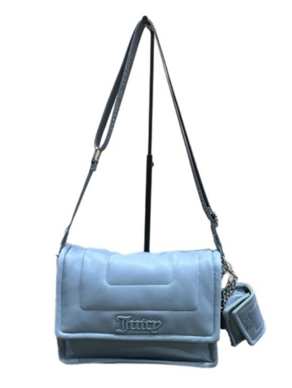 Juicy Couture-Quilted Crossbody Bag (Blue 🩵) - Picture 2 of 6
